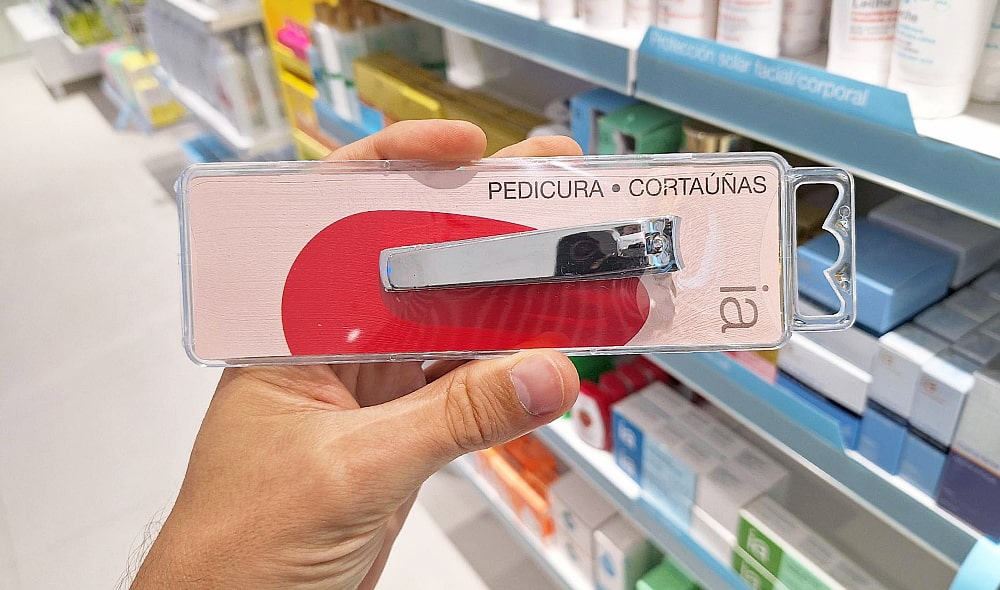 cortaúñas pedicura