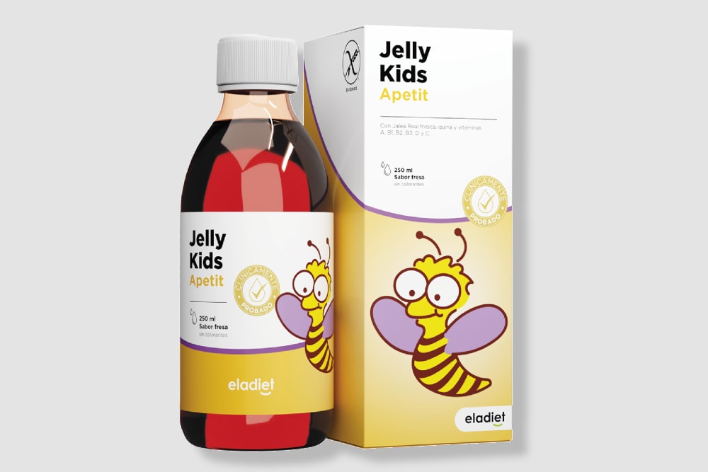 jarabe Jelly Kids para el apetito niños