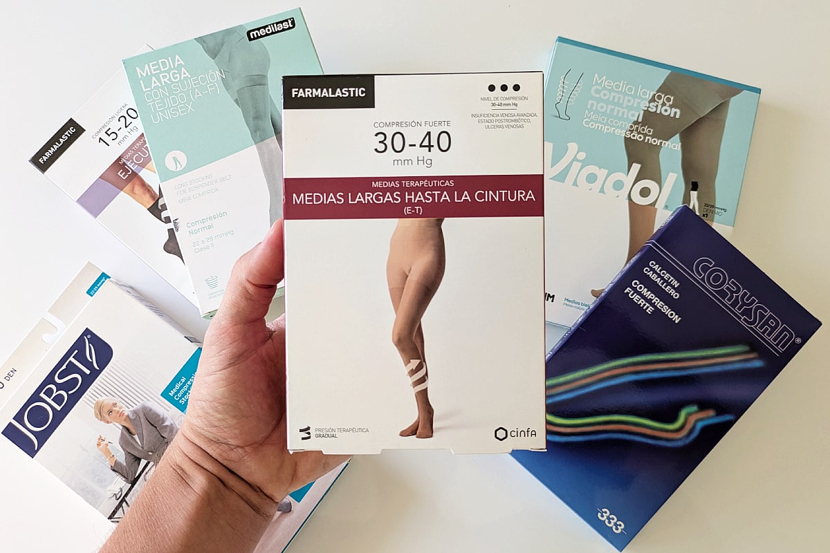 medias compresión para varices de farmacia