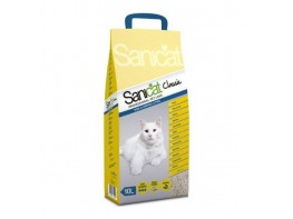 Sanicat Classic sin perfume, arena para gatos 10l