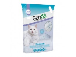 Diamond Sanicat perlas de sílice alternativas a la arena para gatos 3,8l