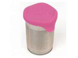 Beco tapa para latas rosa