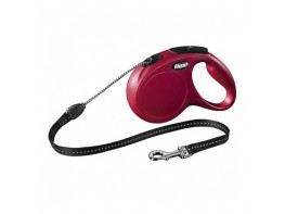 Flexi new classic cordon s,5 m 12 k rojo