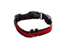 Petuky collar led rojo s