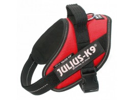 Julius arnés ergonómico k9 idc mini rojo