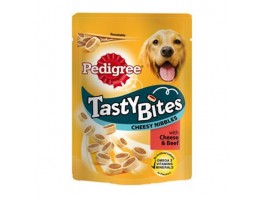 Pedigree tasty cheesy bites 140g (x6)