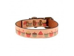 Artleather collar artleather Nobuk ant pasteles 55c