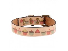 Artleather collar Nobuk ant pasteles 60 cm