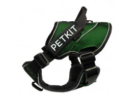 Petkit arnés verde/negro talla S