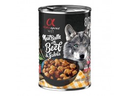 Alpha Spirit albóndigas buey salvia 12x400gr