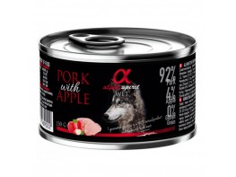 Alpha Spirit lata cerdo manzana 12x150g