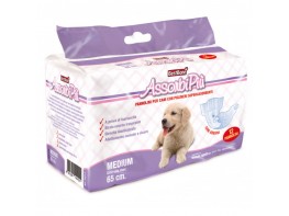  Bestbone pañal con polímeros superabsorbentes M hasta 65cm de cintura 12u