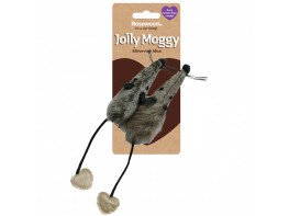 Rosewood gato jolly moggy 2 ratones pelo