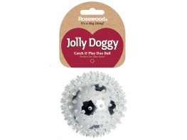 Rosewood jolly doggy pelota futbol pinchos 8 cm