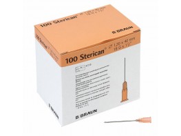 Braun Sterican aguja hipodérmica 1,2 x 40mm rosa. Caja de 100 unidades