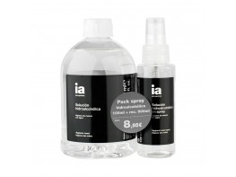 Interapothek spray solución hidroalcohólica 100ml + recarga 500ml