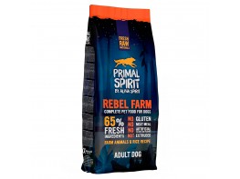 Primal Spirit Rebel Farm Dog pienso para perros con animales de granja y arroz 1kg