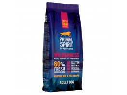 Primal Spirit Wilderness Dog pienso de proteína mixta y arroz para perros adultos 12kg