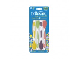 Dr.Brown's cucharas c/surtido pack 4u