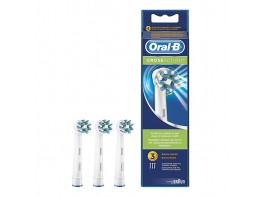 Pack Oral B recambios cross action 3 cabezales x2u