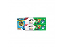 Lacer duplo gel dental junior menta + figura sonic 75ml