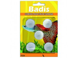Badis bloque de comida para peces fin de semana 1u