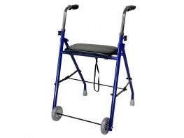 Andador con ruedas y asiento AD250