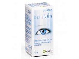 OPTIBEN LUBRICANTE OCULAR GOTAS 10 ML