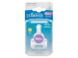 Dr.Brown's tetina options +9 meses 2u