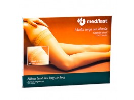 MEDIA MEDILAST LARGA BLONDA BEIGE T/G