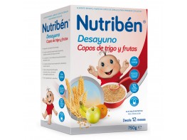 Nutribén Desayuno copos trigo y fruta 750gr