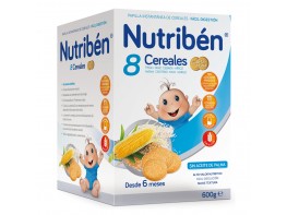 Nutribén 8 cereales galleta maría 600gr