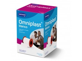 Omniplast esparadrapo tela blanco 10x10c