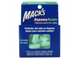 Mack´s tapones espuma ruido 5 par