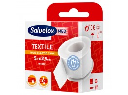 Salvelox esparadrapo textil blanco 5x2,5cm