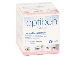 OPTIBEN TOALLITAS OCULARES 30 UDS