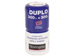 Neutrogena Comfort bálsamo hidratación profunda pack 2x300ml