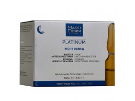 MartiDerm Platinum Night Renew 30 ampollas