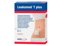 Leukomed t plus aposito 8 cm x 15 cm 5 uds