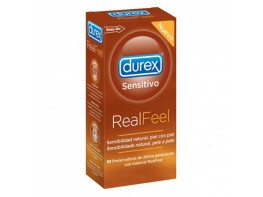 Durex preservativo sensitivo real feel s/latex 12 u