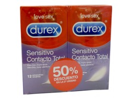 PRESERVA.DUREX DUPLO CONT TOTAL 12 UND