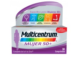 Multicentrum Mujer 50+ multivitamínico 90 comprimidos