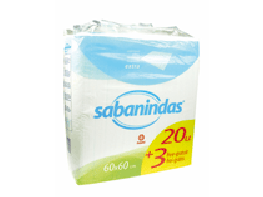 Sabanindas extra protect 60x60cm 20 und