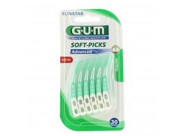 GUM SOFT PICKS ADVANCED REGULAR 30 UDS