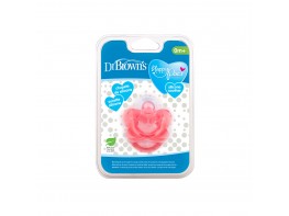 Dr.Brown's chupete silicona rosa 0-6 meses