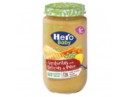 Hero Baby Pedialac verduritas tiernas con pavo 250g