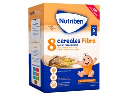 Nutribén 8 cereales y miel fibra 600gr