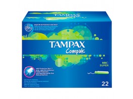 Tampax tampones compak super 22und