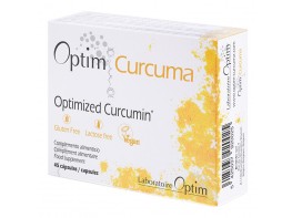 Optim Curcuma suplemento alimenticio 45 cápsulas