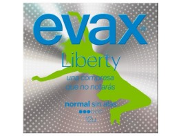 Evax compresas liberty normal 12 uds